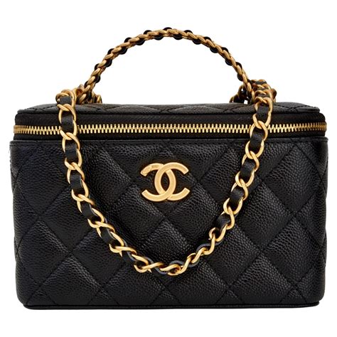 chanel makeup vanity case|chanel vanity case 2022.